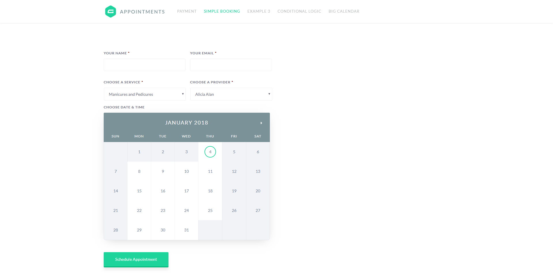 UI screen