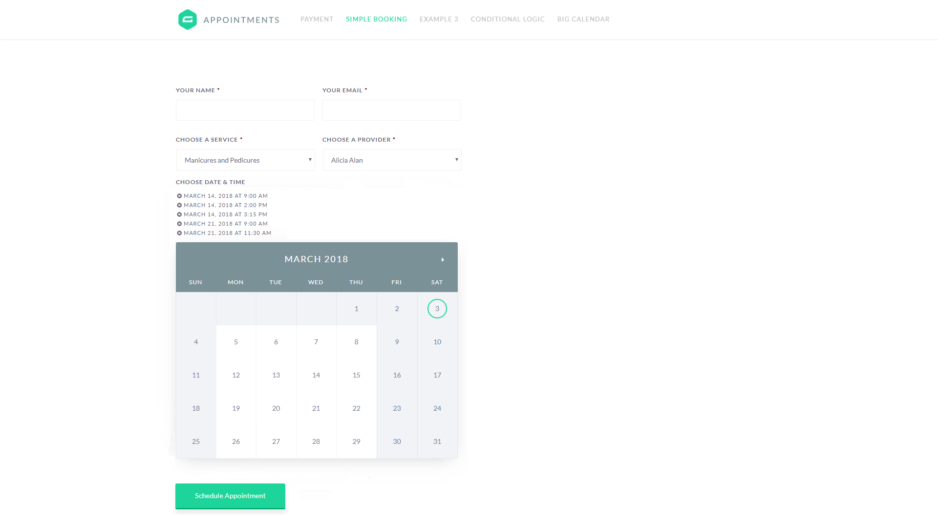 Mobile mockup