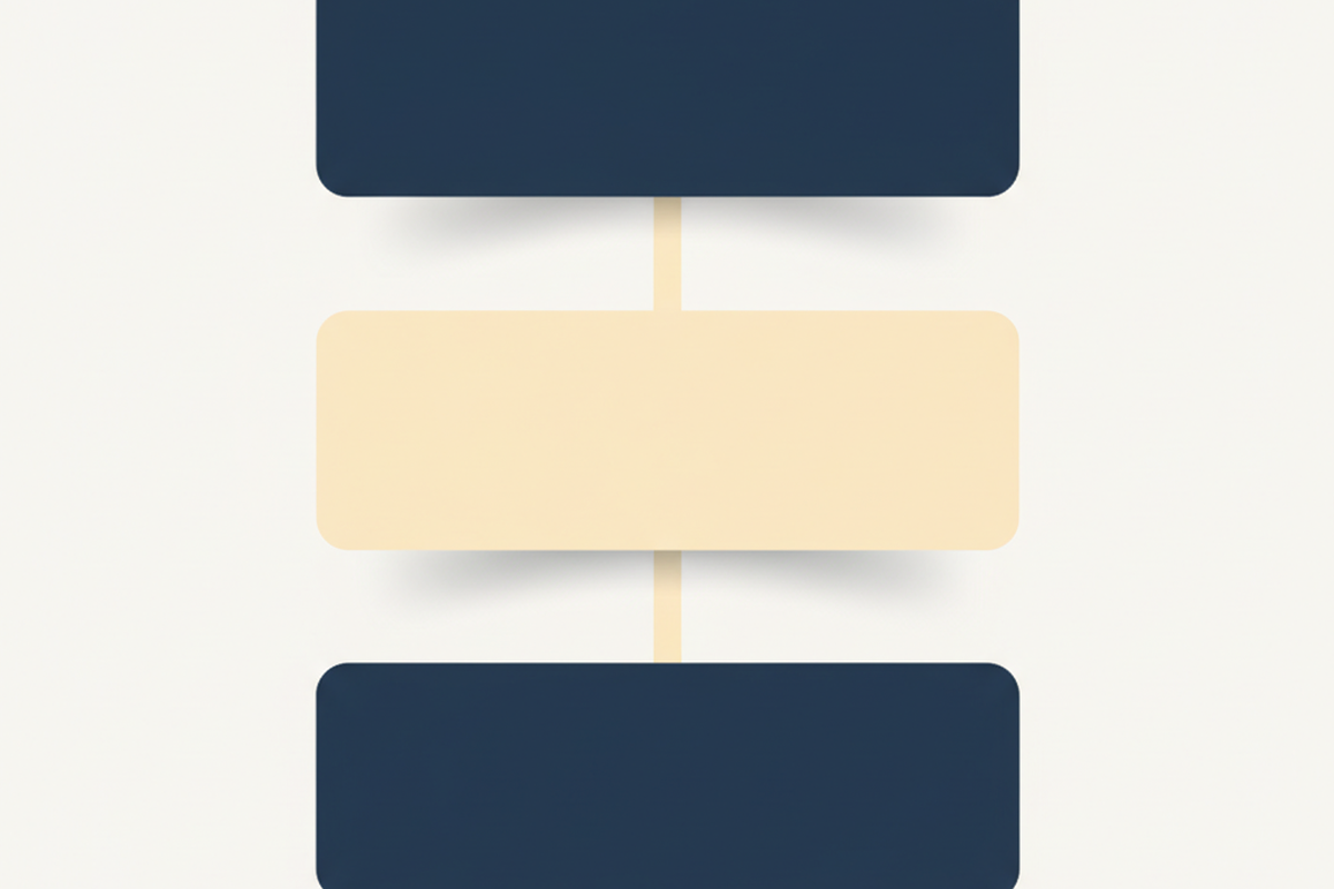 Three connected boxes stacked vertically, representing root, intermediate, and leaf certificates