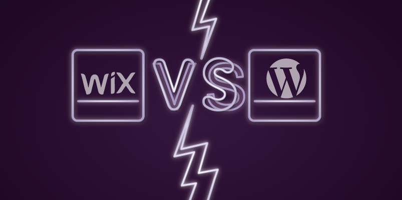 Wix vs WordPress Banner Image