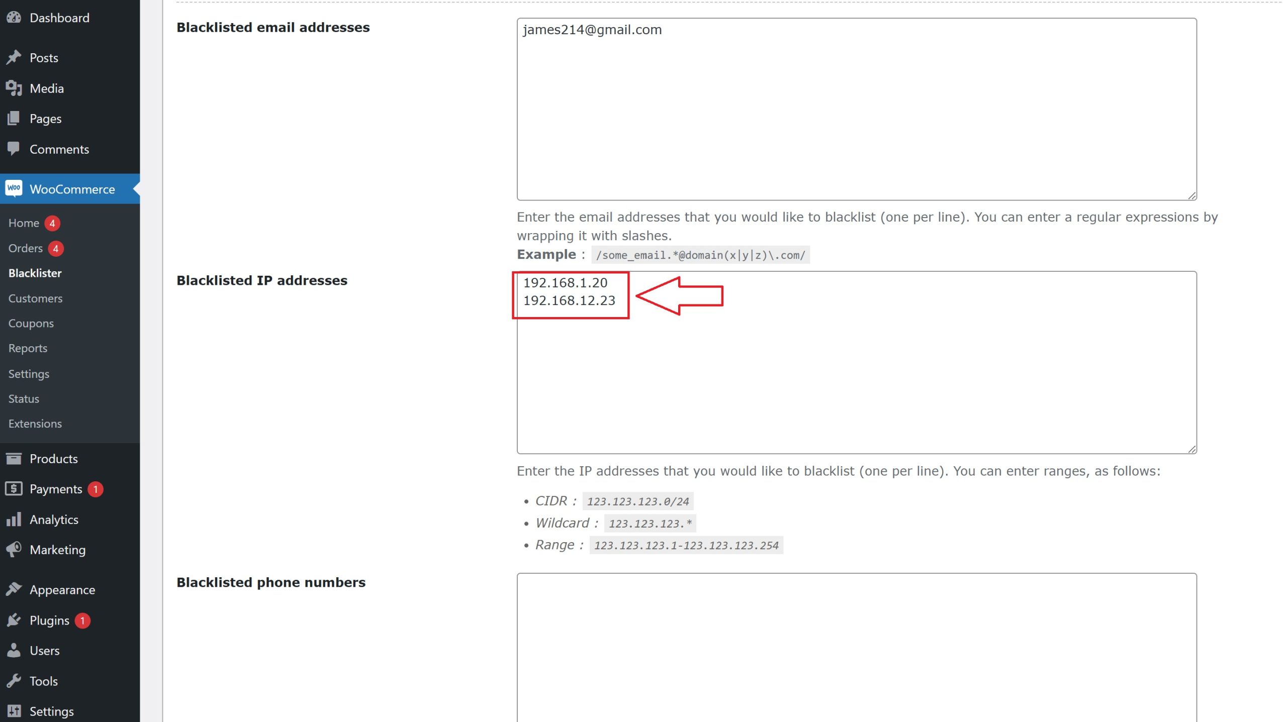WooCommerce Fraud Prevention