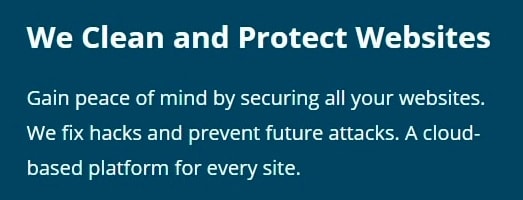 Sucuri Security Main Webpage