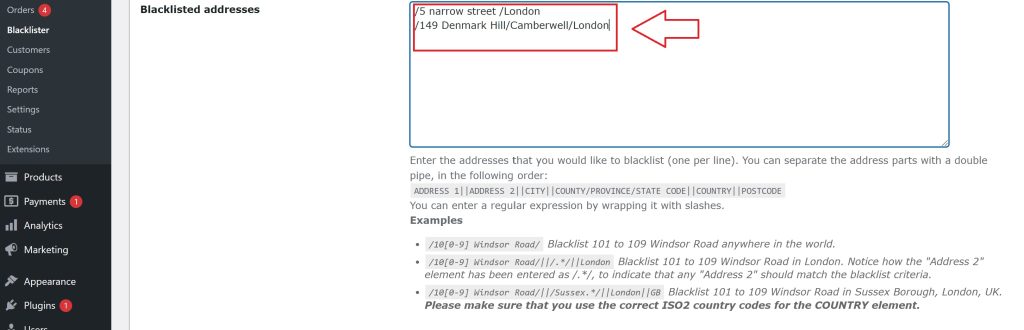 Blacklist Users