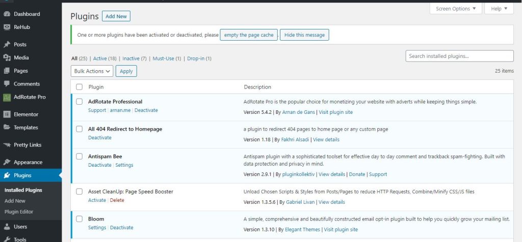 deactivate the plugins which are causing this error