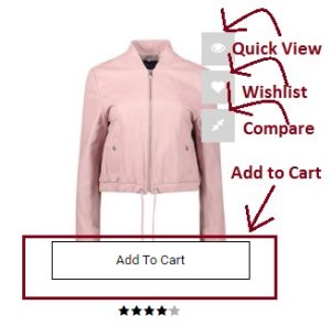 shopping features in Shopinia WordPress Theme
