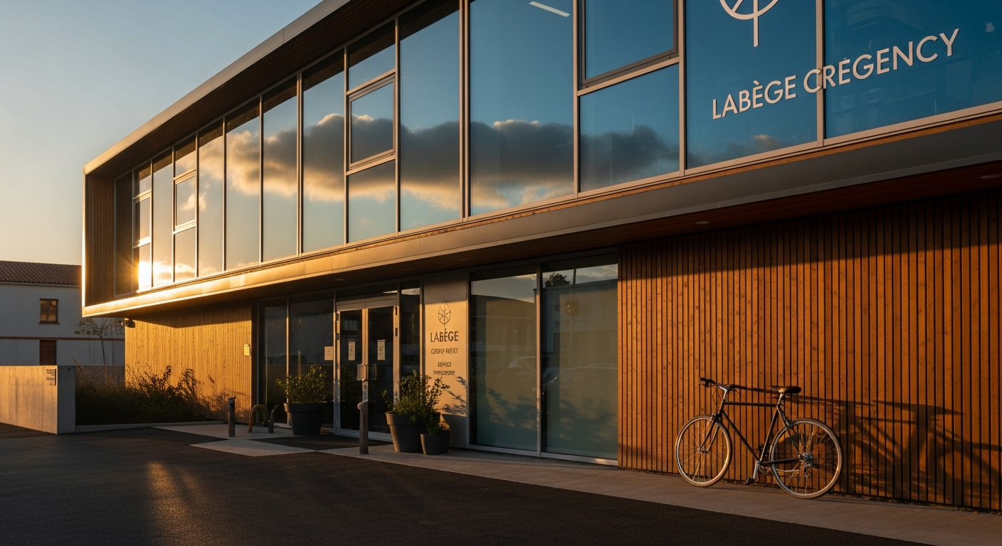 Façade de l'atelier de Labège