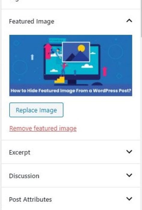 featured image selected selected featured image